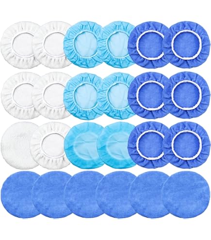 8 X 150 Mm Capots De Polissage De Voiture Coussin Tampon Cire