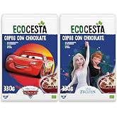 ECOCESTA - Organic Roasted Corn Flakes with Chocolate - 330g