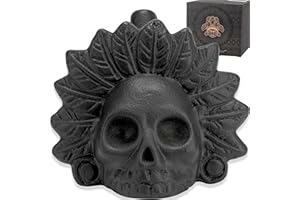 ARKAEOLOGY Aztekische Todespfeife laut: lauteste Schreipfeife bei 125+ Dezibel – authentische menschlich klingende Schreie – Schreiende Azteken-Kriegspfeife – Geschenke für Männer und Frauen, die alles haben –