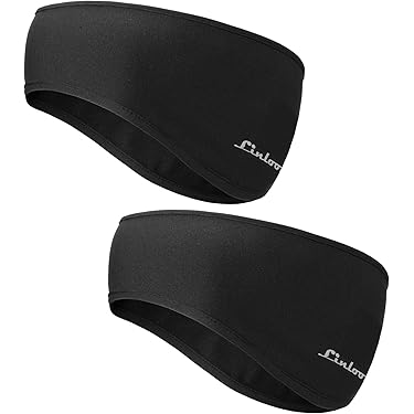 HANERDUN 3-delige sporthoofdband voor mannen en vrouwen, elastische haarband, antislip, vochtafvoerend, katoenen hoofdband voor sport