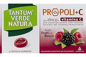 Angelini Tantum® Verde Natura Propoli+C gusto frutti di bosco