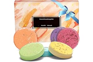 LAYHOU Badebomben Geschenkset, 6 Stück Shower Aromatherapie Getrocknete Blumen Geschenkset, Dusch Bombmit ätherischen Ölen und getrockneten Blumen für Geburtstagsgeschenk/Muttertag/Geschenkideen für Frauen