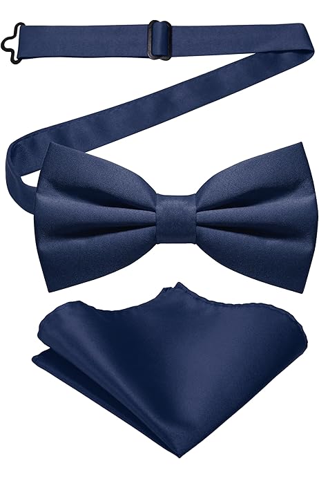 JEMYGINS Handgemaakte vlinderdas voor heren, set van leer, vlinderdassen, vlinderdassen, met geschenkdoos, in meerdere kleuren