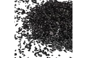 JBEIY 200 g di Vetro Schiacciato per l'artigianato, 2-4 mm di Glitter Irregolari, Pietra di Vetro Schiacciata Metallica per Unghie Artistiche, Resina epossidica, Creazione di Gioielli- Nero