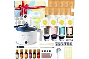 LINGQIAN Candle Making Kits for Adults Beginners,Soy Wax for Candle Making, DIY Wax Melt Kit Professional Full Kit to Make Your Own Candles