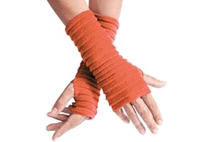 Anna Falcke Wristees® Fingerless Gloves for Unisex Adult Regular Thermal Hand Warmers with Thumbhole