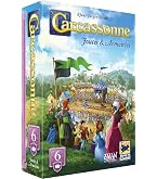 Devir Carcassonne: Torneos Y Blasones – Expansión De Estrategia Con 9 Losetas Y 30 Blasones, Competición Para 2-6 Jugadores, Ideal Para Fans Del Juego Base