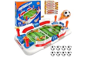 BuntWunder Baby Foot Enfant, Jouet de Table de Football, Mini Jouet Football, Jeux de Société Interactif, Mini Baby Foot de Table pour Enfant et Adulte, Cadeau Foot Enfant 3+ Ans