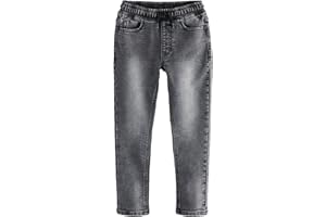 next Bambini e Ragazzi Jeans in Denim Effetto Jersey Senza Chiusura