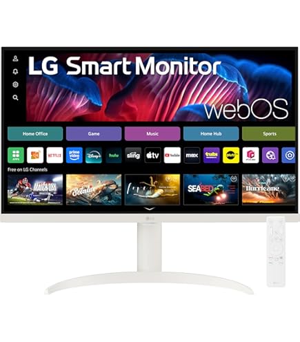 LG Smart Monitor (32SQ730S) - 32-Inch 4K UHD(3840x2160) Display