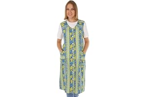 SCHUERZENFABRIK Grembiule da cucina in cotone colorato, senza maniche