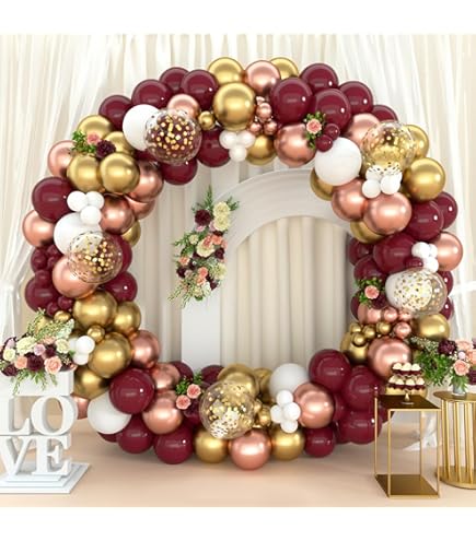 30 Yellow Balloons, 12 Inches Gold Confetti Balloons, Latex Helium Yellow And Wh - Foto 3