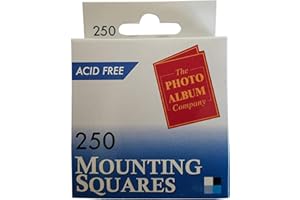 THE PHOTO ALBUM COMPANY 3 x Dispenser Box with 250 Photograph Mounting Square