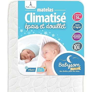 P'tit Lit Matelas Mon P'tit Matelas Bamboo - 70 x 140 cm - Matelas bébé - L'Armo