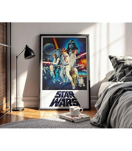 Midnight Works Star Wars Darth Vader Unmasked Poster 18 x 12 inch