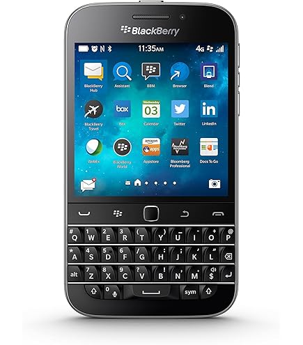 美品BlackBerry Classic SQC100-1 SIMフリー Blackberry Classic Q20 SQC100-1 GSM Unlocked 16GB 3.5
