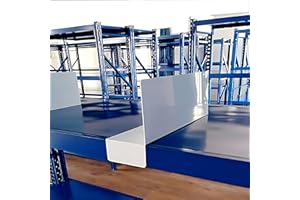 8Gnituhs 20 Pezzi 30 * 12 cm 1 mm separatore divisori per Ripiani Magazzino Pannello Isolante in PVC Etichetta per scaffali per armadietti per Abbigliamento da supermercato scaffale del Magazzino