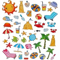 Creapop Softy-Sticker Mond & Sterne – Erhabene, Weiche Aufkleber, Bernstein-nougat, Ideal Für Karten & Scrapbooking