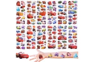 AMAZLUCK Car Stickers, 12 Sheets 3D Car Cute Puffy Stickers for Children Kawaii Cartoon Animal Waterproof Vinyl for Girls Laptop Computer Guitar Phone Case Refrigerator Gifts DIY