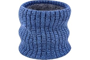 lifwimner Schlauchschal Kinder Winter Loop Schal Halsschlauch Ski Halswärmer Nackenwärmer Kinder Gesichtsschal Winddichte Thermo Fleece Rundschal für Fahrrad Joggen