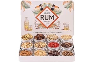 NATURAL & NOBLE Rum Spices Kit. Make Your Own Delicious Spiced Rum