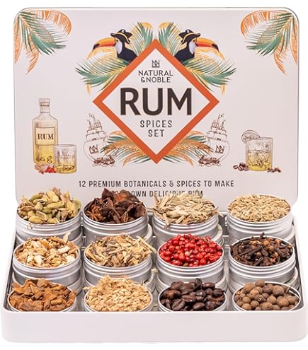 Rum Making Kit – Make 4.5L Of 20% ABV Rum At Home, No Still Needed