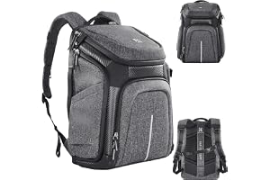 K&F Concept 26,5 L Alpha kameraryggsäck, huvudfack 25 L + toppförlängning 1,5 l, 3 sidoöppning, stor kameraväska med regnskydd, rymmer 2 kamera, 4 linser, 16 tums bärbar dator för fotograf