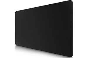 ‎SIDORENKO Sidorenko Gaming Mauspad XXL Schwarz - Großes Mousepad 350x260 mm - rutschfeste Schreibtischunterlage für Gaming und Büro - Fransenfreie Ränder - Präzises und langlebiges Large Mouse pad maxlvl