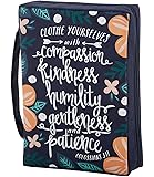 Faithworks Canvas Bible Book Cover, Compassion, Kindness