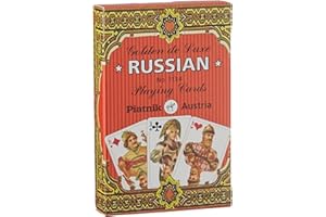 Piatnik 1134.0 1134" Rosyjski Golden de Luxe-Single Deck, 3 lata do 99 lat