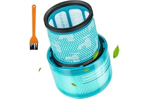 Elalove Filtr HEPA ze szczotką do odkurzacza V11 i V15 – filtr zamienny do Dyson V11 V15 SV14 SV17 SV22 Detect Animal Absolute Extra Pro