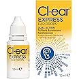 Cl-Ear Express Ear Drops - Dual Action Ear Wax Removal, Softens and Breaks Up Hardened Ear Wax, Easy Squeeze Dropper, Reduces The Need for Syringing - Audiologist Recommended - 12 ml (1 Pack)