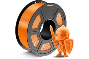 ‎JAYO JAYO PLA+ Filament 1.75mm, Erhöhte Zähigkeit PLA Plus Filament-3D-Druckmaterialien, Maßgenauigkeit +/- 0.02mm, Neatly Wound, 1.1 kg Spule(2.42 LBS, 330M), PLA+ Orange