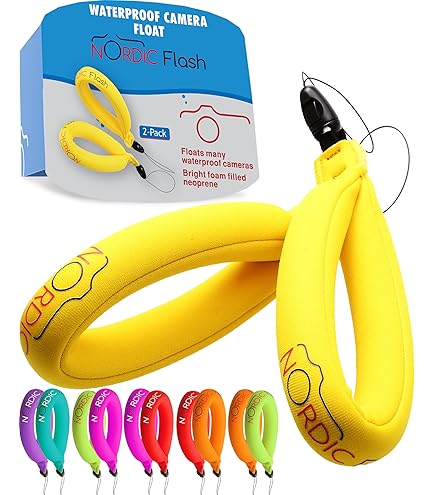 JJC Cinturino Galleggiante Per Fotocamere Subacquee - Impermeabile E Visibile Per Olympus, GoPro, Nikon E Altre - Foto 6