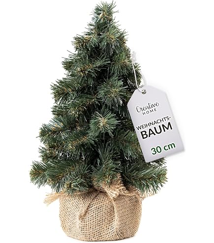 Amazon.de: artplants.de Zimmertanne knstlich TAUSTE, 95cm - Tannenbaum  Kunststoff/Knstlicher Weihnachtsbaum