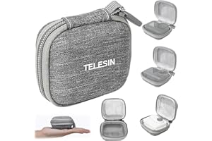 Honbobo Case Mini Bag Protection Bag Accessories for Insta360 GO 3/GoPro Hero 12 11 10/DJI Osmo Action 4 3