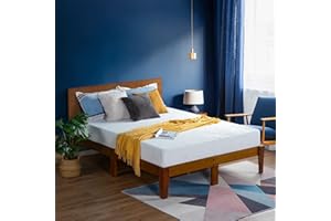 Olee Sleep 15,24 cm wentylowany wielowarstwowy materac z pianki memory, biały, Twin