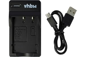 vhbw USB Charger Charging Cable Lead For Panasonic Camera AV AV10 S, DMC-FX2 EG (S, A, D, K), DMC-FX7 EG (S, A, D, K), SV-AV10-A, SV-AV10-R R.