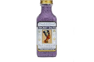 Candles and dreams Hot tub spa/Bath Aromatherapy scents Crystals (Black Pomegranate) Vegan (500g)