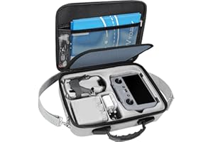 FPVtosky Mini Case - Portable Hard Shoulder Storage Bag for DJI Mini 4 Fly More Combo Accessories