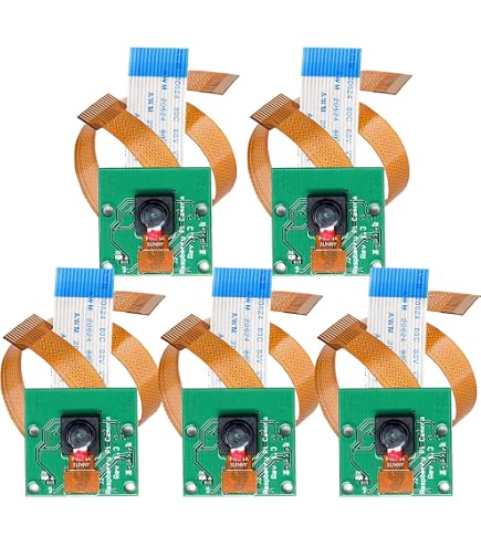 Heayzoki Module Caméra 5MP Pour Raspberry Pi Zero – Vidéo 1080p30 / 720p60 – OV5647