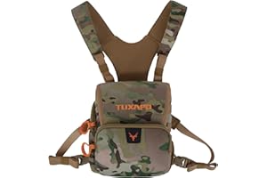 Tuxapo - Funda para prismáticos compactos con protección Anti-Lluvia Cubierta para Caza Senderismo Tiro