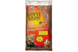 Zoo Med Repti Bark - Decorativo per terrario, Corteccia naturale di abete a pezzatura piccola, riutilizzabile, 26,4 L