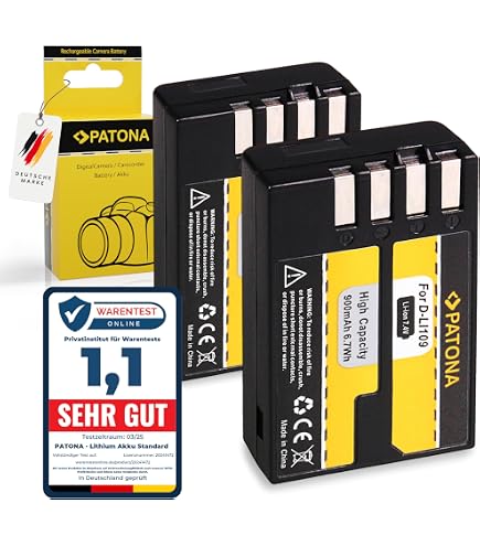 Batteria sostituisce Praktica BYD/NP900 NP900 BYD 650mAh 3,6V