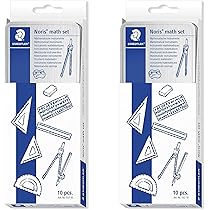 Set Matematica Staedtler Noris - Matita, Compasso, Righello, Squadre, Goniometro - Foto 4