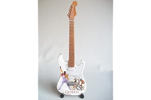 MUSIC LEGENDS COLLECTION Mini guitar for collectors replica - Stratocaster Queen - Freddie Mercury