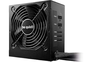 ‎BE QUIET! be quiet! System Power 9 700W cm PC-Netzteil | 80 Plus Bronze Effizienz | ATX | mit Kabelmanagement | Schwarz | BN303