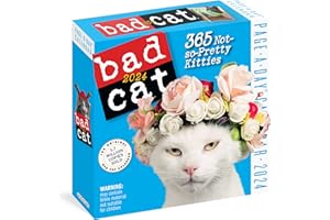 Bad Cat Page-A-Day Calendar 2024: 365 Not-so-Pretty Kitties