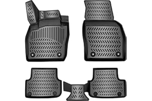 ‎ELMASLINE ELMASLINE 3D Gummimatten Set für OPEL Corsa D 2006-2014 | Fußmatten mit extra hohem Rand | Zubehör