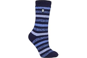 HEAT HOLDERS - Femme Chaudes Polaire Fantaisie Chaussettes Thermiques pour Hiver